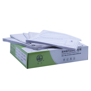 热收据纸办公室POS印刷2层NCR无碳连续热收据复印纸 - Product Image 1