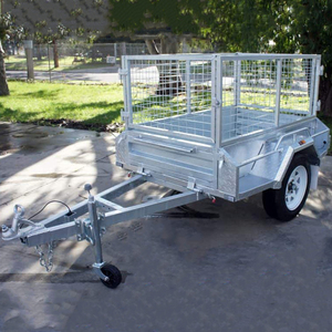 Eden 6x4シングルアクスル亜鉛メッキボックストレーラーディスクブレーキ付き荷降ろし用貨物およびユーティリティ輸送 - Product Image 6