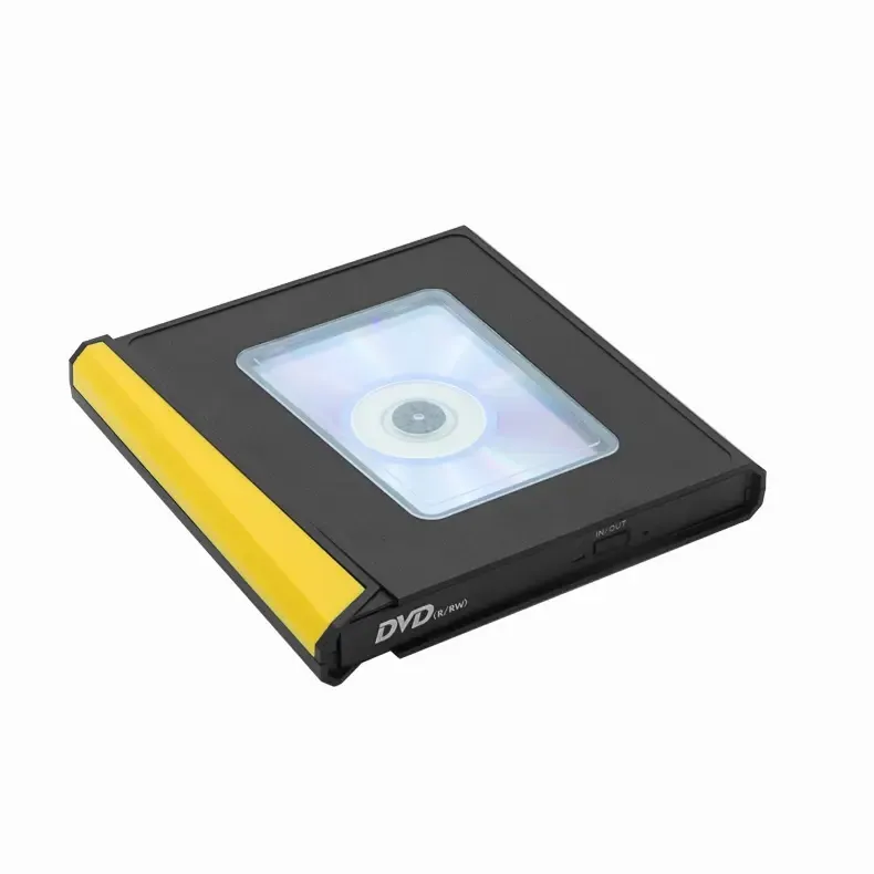 USB 3,0 Tipo-C DVD CD Unidad óptica Burner Drive-free Recorder Reproductor de DVD-RW externo Escritor Lector para PC Laptop