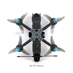 โดรนแข่ง FPV 3.5 6S UAV HD ความเร็วสูง FPV โดรนแข่ง FPV กับ O3แอร์ยูนิต UAV มินิ - Product Image 5