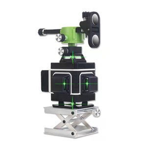 <strong>Automatic</strong> Leveling Green Light 2-Line Rotating Laser <strong>Level</strong> Meter Lithium Battery Dual <strong>Use</strong> - Product Image 3