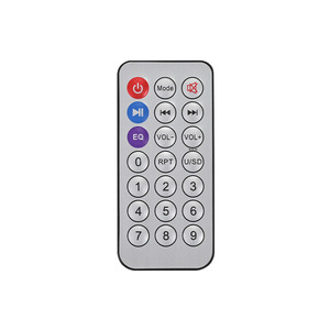 Infrared <strong>Remote</strong> Control 21 Key Silver 00FF Code Circuit Board MP3 Decoder Board <strong>Remote</strong> Control <strong>IR</strong> <strong>Remote</strong>