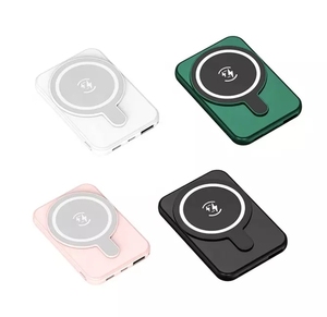 M16 5000mah 15Wワイヤレス、ミニポータブル充電器バッテリー3000mah強力な磁気機能5Wパワーバンク (Apple Phone用) - Product Image 6