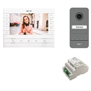 Sıcak satış tek aile görüntülü kapı telefonu sistemi Modern tasarım tarzı LHS V/01 duvara montaj giriş paneli ile 2 yıl garanti - Product Image 1