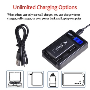 EN-EL20 EN EL20 EN EL20a EN-EL20ALCD USB <strong>Charger</strong> for Nikon Coolpix <strong>P1000</strong> Nikon1 J1, J2, J3 Nikon1 AW1 Camera Battery - Product Image 3