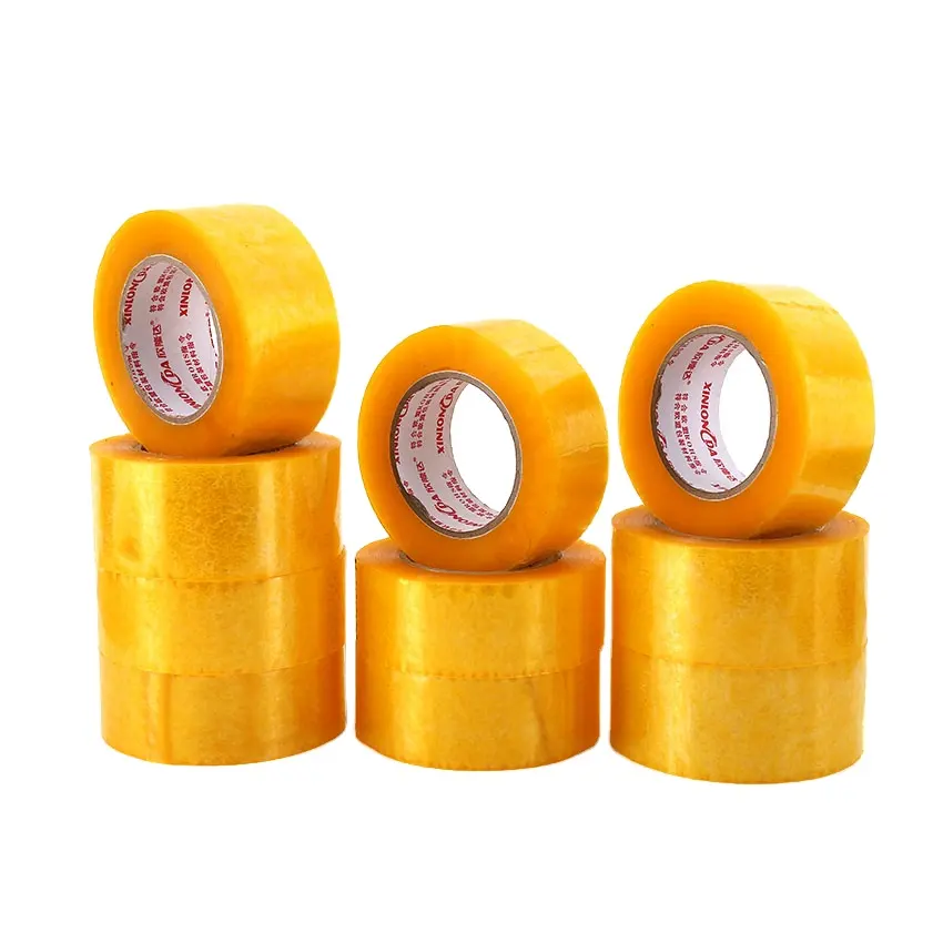 Premium Transparent adhesive packaging tape factory cheap price box sealing shipping Tape 1.6 Mil x 2" x 110 yards