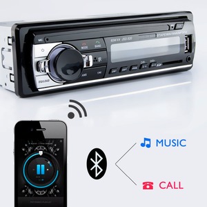汽车收音机立体声播放器数字汽车MP3播放器60Wx4调频收音机立体声音频音乐USB/标清，带仪表板辅助输入 - Product Image 5