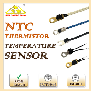 Termistor personalizado de fábrica Ntc 10K Ring Lug M6 M8 M10 Cable de PVC Sensor de temperatura Termistor Ntc para vaporizador de ropa - Product Image 3