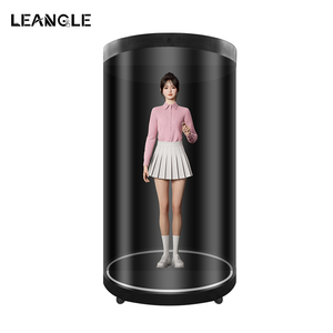 Thiết kế mới thời trang 75 86 inch mini LED hiển thị quảng cáo trong suốt displayer chiếu 3D Hologram Ống - Product Image 1