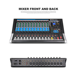 Debra ses DX-12 12 kanal profesyonel çok fonksiyonlu ses mikseri DJ konsolu ile 24Dsp REVERB SPX sahne şarkı karaoke - Product Image 2