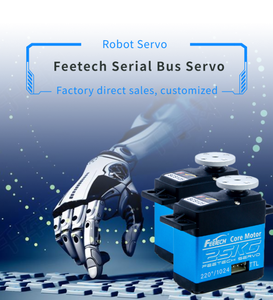 FEETECH SCS125 HV 7.4V 25KG Smart Control Robot Servo 25kg Metal Arm with <strong>TTL</strong> for Education Arduin