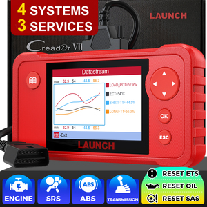 Lancio X431 Creader VII + lettore di codici auto, test completo di strumenti di scansione Scanner EOBD OBD2 - Product Image 5