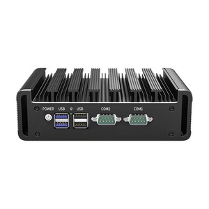 4LAN Soft Router Computer Cele Ron J6412 4 xi22 6 2.5G Lans 2xCOM Industrielle Steuerung IoT TPM 2.0 Mikro tick Linux Firewall Server PC - Product Image 3