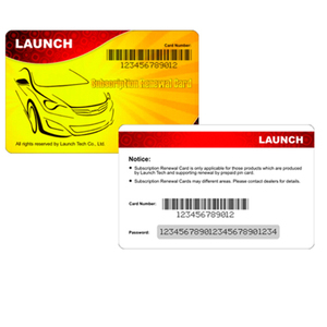 Avvia X431 aggiornamento ufficiale Pin Card rinnovare Software strumento Scanner diagnostico per auto CRP429C/CRP423/CRP909E/CRP909/CRP909X - Product Image 1