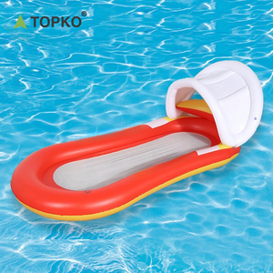 TOPKO大人用インフレータブルタンニングプールフロート折りたたみ式インフレータブルプールフロート - Product Image 4