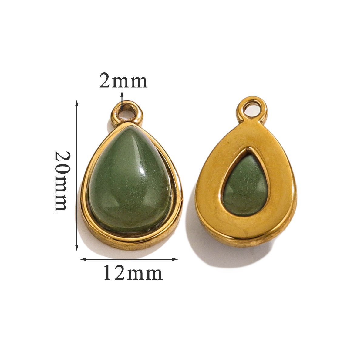 Aventurine verte grand format