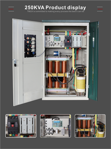 500KVA Three-<strong>Phase</strong> 380V Automatic Voltage Regulator Stabilizer AVR Servo Motor Control Copper Material for Industrial Machines - Product Image 2
