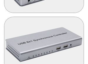 8 Port USB Synchronous Controller KVM Switch for <strong>Computer</strong> Mouse Keyboard - Product Image 4