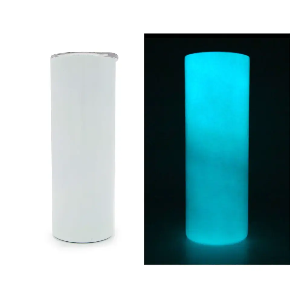 Gobelet bleu brillant de 20 oz