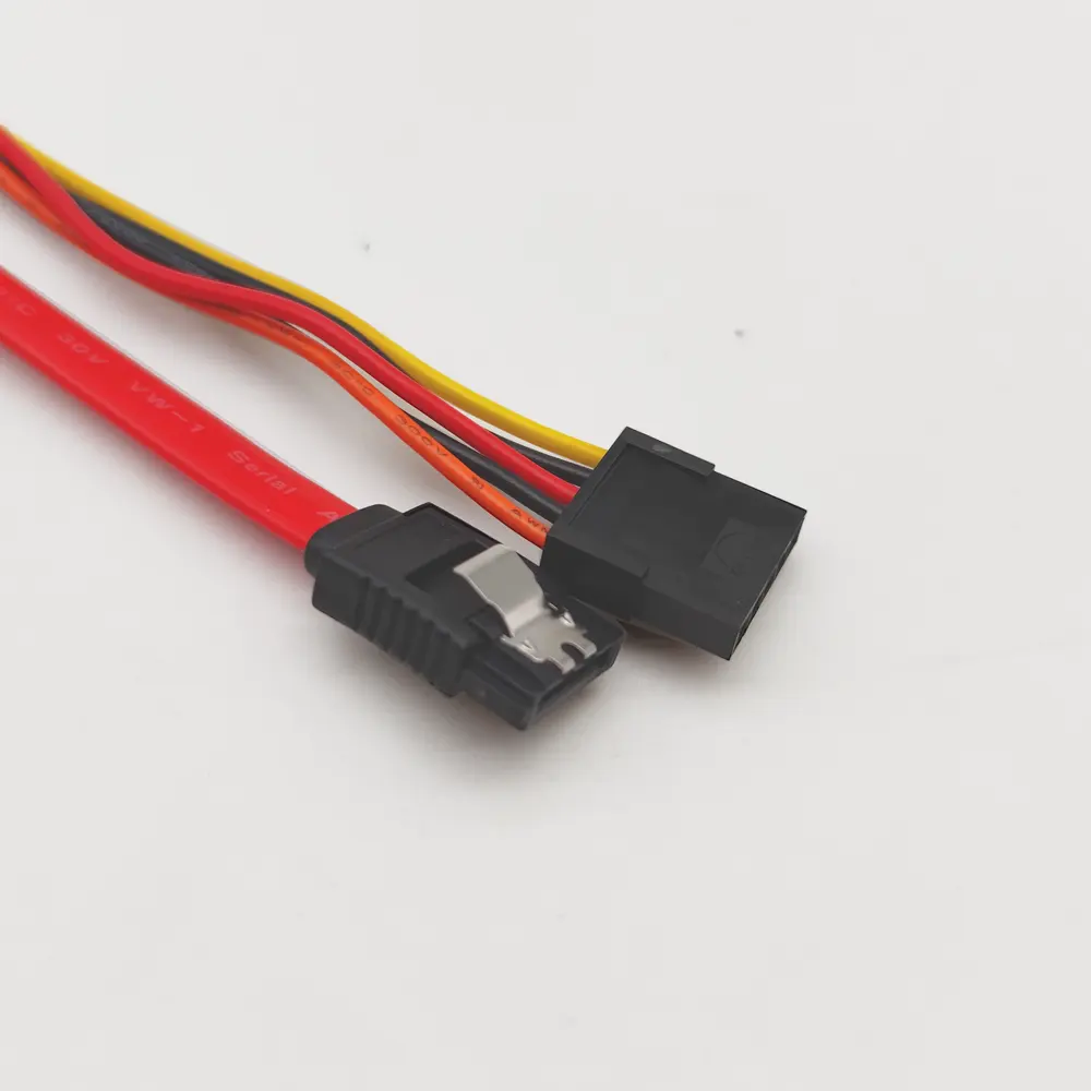Manufactory Wholesale 22pin 7+15P to 12Pin SA TA splitter data cable for Data computer