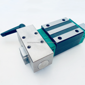 Chinese Brand FF3501A <strong>Linear</strong> Motion <strong>Guide</strong> Manual Clamping Element <strong>Linear</strong> <strong>Guide</strong> <strong>Rail</strong> Slider Limit <strong>Block</strong> for HGH35CA - Product Image 1