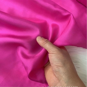 8mm saf ipek 44 "genişlik kumaş düz boyalı 100% dut ipek Habotai kumaş ipek Habutai kumaş astar kumaş için