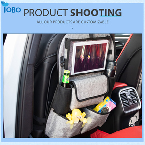 Oxford çok fonksiyonlu gövde araba koltuğu organizatör ile özelleştirilmiş ön ve arka koltukta-Premium kalite otomobil aksesuar - Product Image 5