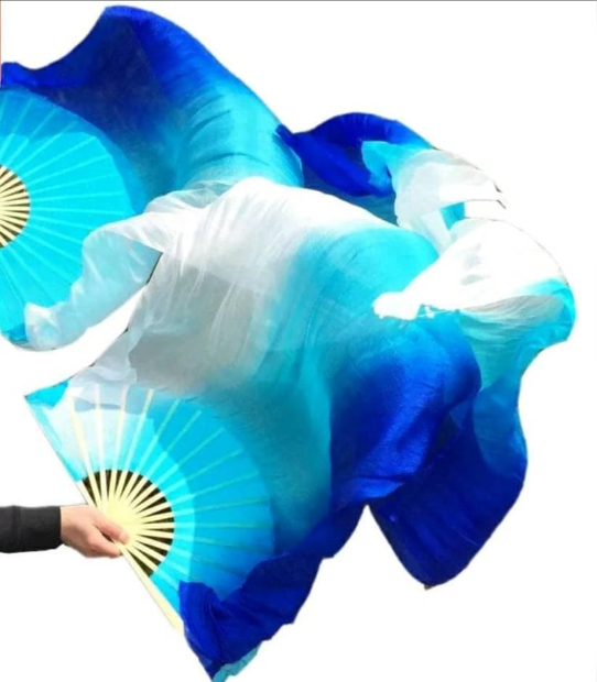 Blanc-Turquoise-Bleu