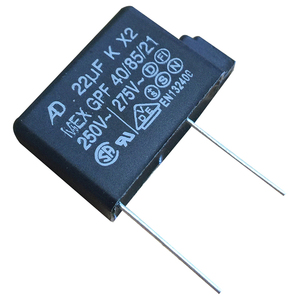 工厂直销电容器334K 0.33 0.33Uf K X2 275V Mkp Mpx X2安全电容器 - Product Image 1