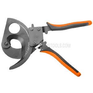 专业的中国手工具切割手动电缆剪 275 毫米棘轮式电缆剪 - Product Image 1