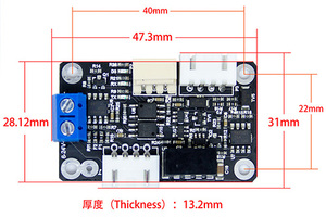 FEETECH RS485 сигнала изолированный изменить на RS485 TTL модулю одиночного автобуса FE-SNIS-C001 преобразователь сигнала доска - Product Image 4