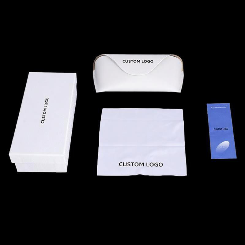Estuche para gafas + Caja de papel + Paño de microfibra
