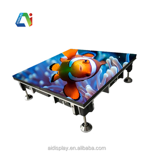 Fabbrica di alta qualità pista da ballo Led schermo interattivo programmabile P3.91 P4.81 Dj Bar Full Color Led Video Wall - Product Image 3