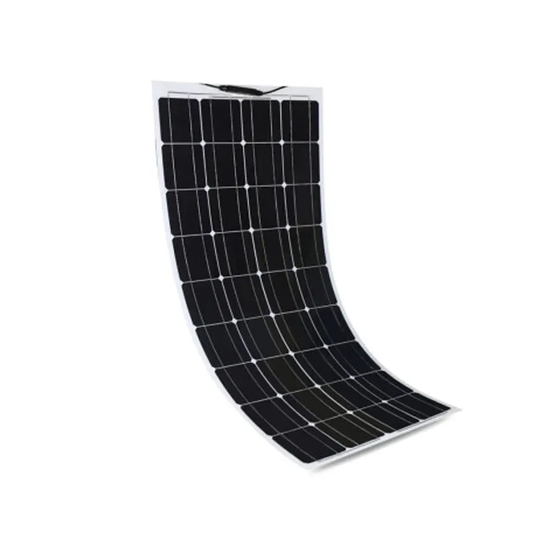 factory price thin film solar panels power 100w 200W 300W 400W solar panel All Black ETFE Flexible Solar