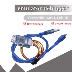 OB ARM emülatörü hata ayıklayıcı programcı indirici V8 SWD M74 j-link mikro USB kablo 4 Pin Jumper tel ile değiştirin