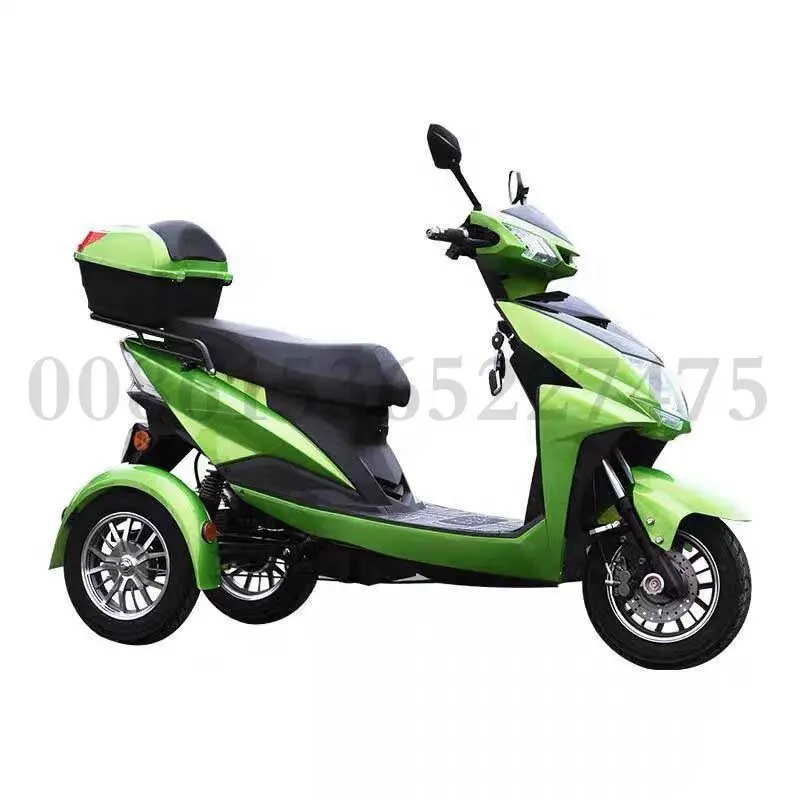 Scooters elétrico para motocicleta, venda quente de scooter elétrica, motocicleta triciclo, 3 rodas, descapacidade com almofadas, para adultos/idosos