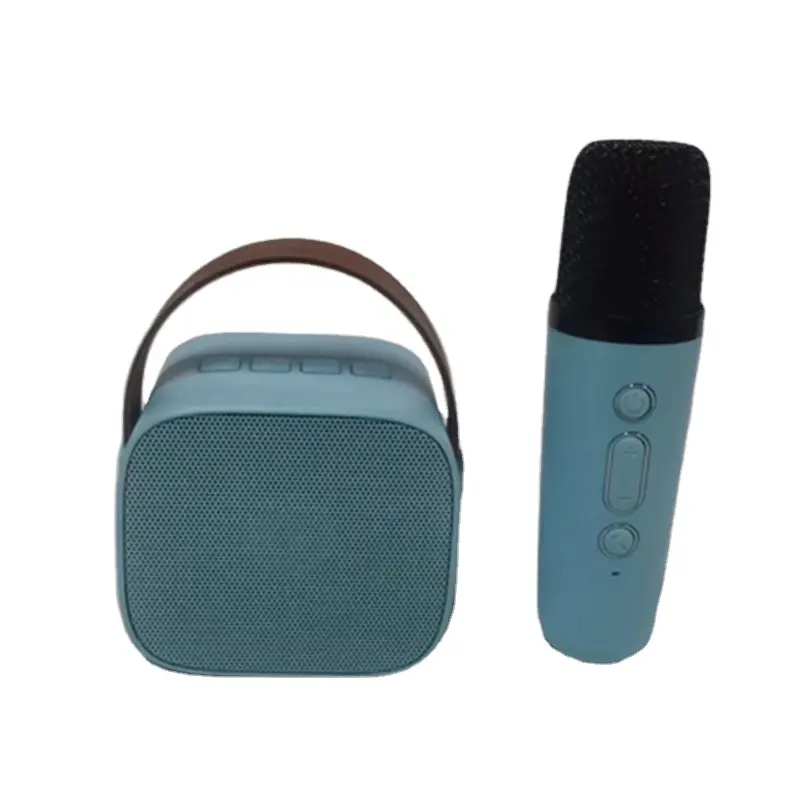 2023 Hot sem fio Bluetooth pequeno mini com microfone pode cantar K pequeno alto-falante série 3
