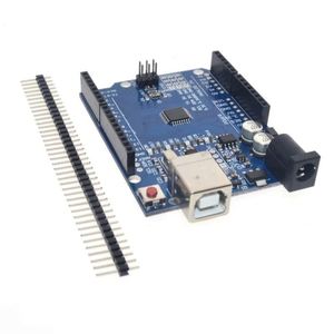 Scheda di sviluppo UNO-R3 CH340 con microcontrollore Atmega328P per Arduino ICs - Product Image 4
