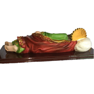 Resin Sleeping Joseph Catholic <strong>Religious</strong> Statue - Product Image 3