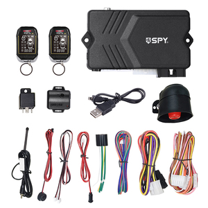 Casus evrensel 12V iki yönlü araç Alarm sistemi ile uzaktan marş ve motor ateşleme kontrolü anahtarsız giriş için uyumlu - Product Image 2