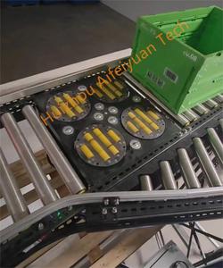 Solución de sorción Modular para paquetes de gran volumen, sistema de transportador de rodillos, desviador de rueda giratoria emergente - Product Image 4