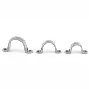 Dayanıklı PVC boru kayışları kablo kelepçesi 1/2 ''-4'' Strudy boru bağlantı parçaları önerilen kanallar ve bağlantı parçaları - Product Image 5