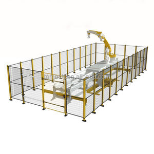 An ninh cao cách ly bảo vệ hội thảo kho Máy Robot hàng rào an toàn cho máy bảo vệ hàng rào - Product Image 1