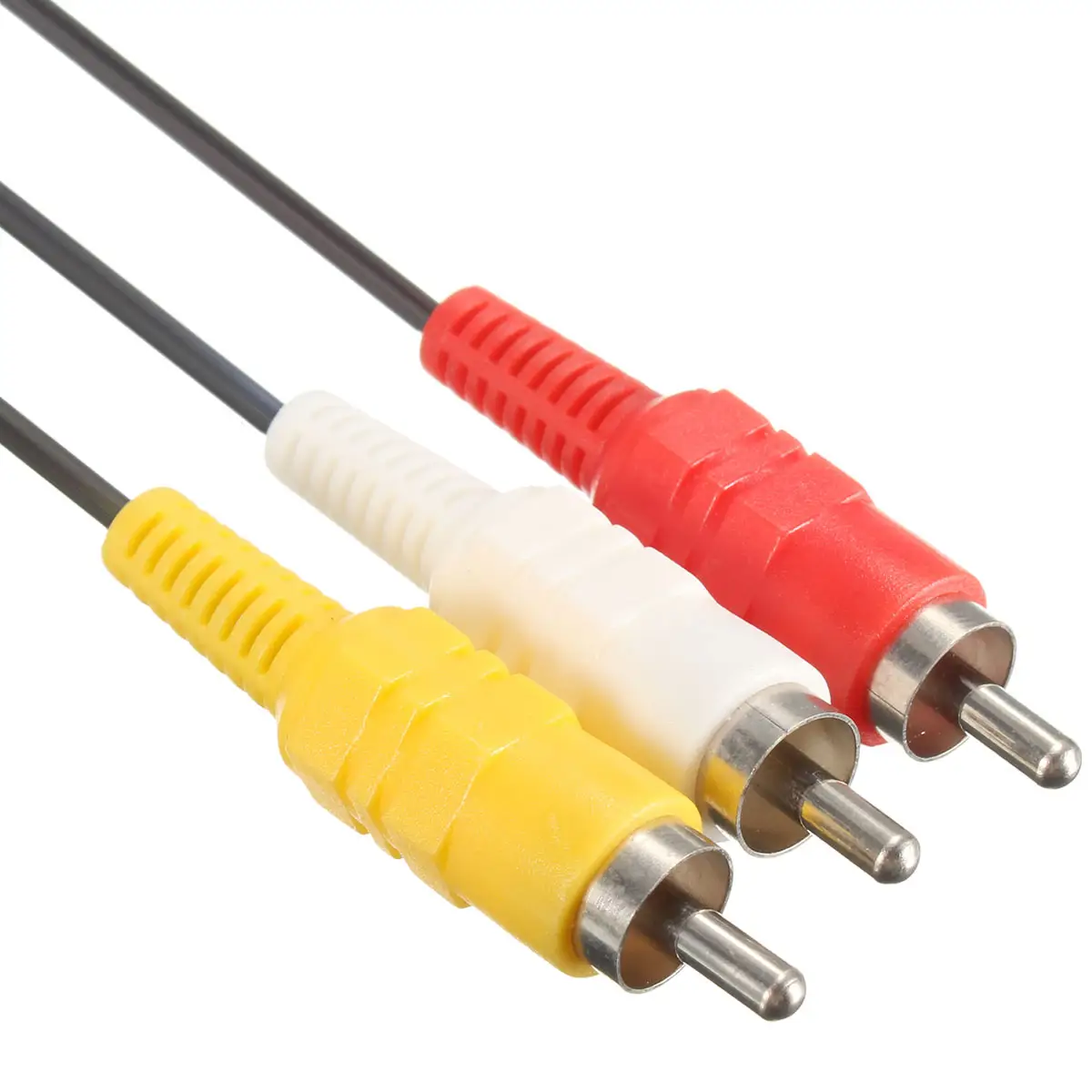 OEM Atacado personalização 3.5mm aux RCA áudio sem fio adaptador cabo para TV áudio cabo conector av Cabo