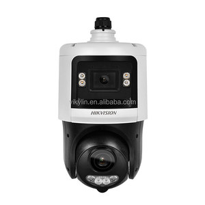 HIK 4 + 4MP 25X TandemVu ColorVu IR 100M Domo de velocidad de red de captura facial Acusense con luz estroboscópica R/B 2/RB/14 - Product Image 1