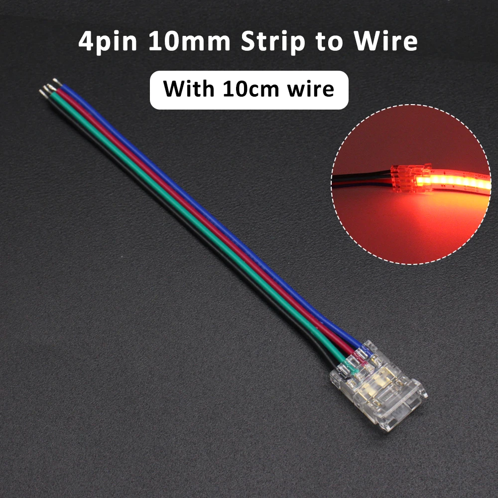 4 broches 10 mm RGB-COB
