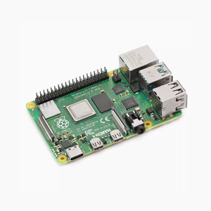 Orijinal 4 Model B(4GB) ahududu PI 4 nesil Python programlama Linux geliştirme kurulu