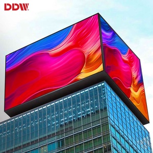 <strong>Shenzhen</strong> Factory-Priced P5 P6 P8 P10 SMD Outdoor Advertising <strong>LED</strong> Screen Display for Building Structure Architecture Edifice Use