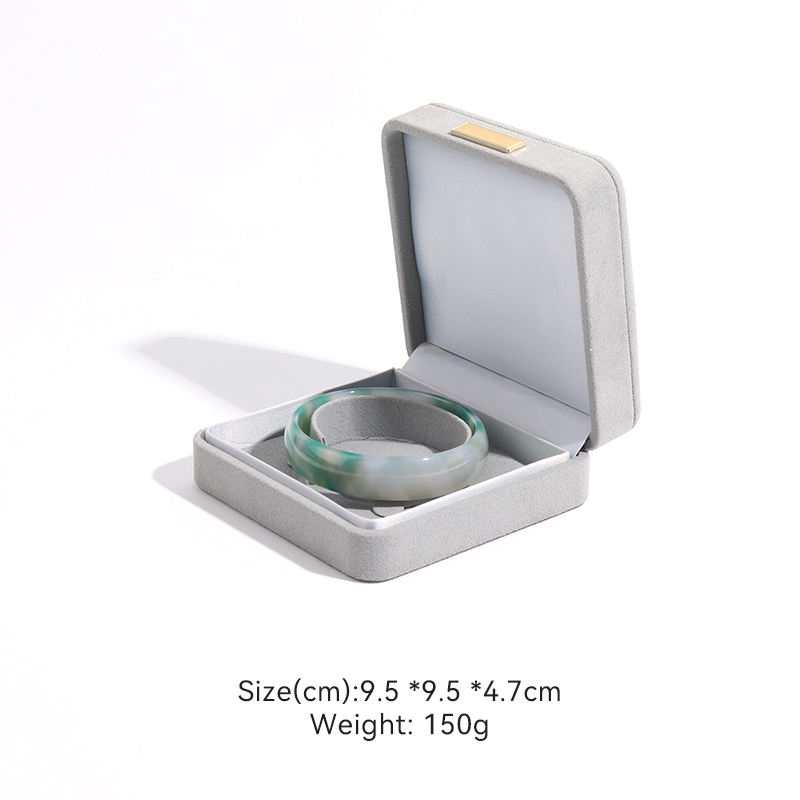 Boîte à bracelet gris