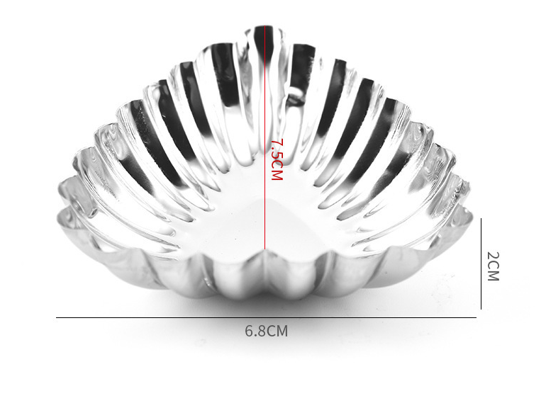 Argent 7,5*6,8*2 cmH